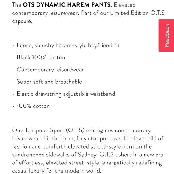 New💕 One teaspoon Harem pants 💕 - Picture 8 of 12